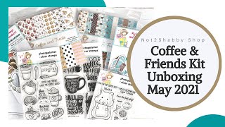 Unboxing Not2Shabby Subscription Box | Coffee &amp; Friends | Upcoming Collab with Kristie Marcotte