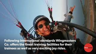 Video: Need wings? Go paragliding at Kondapochamma reservoir