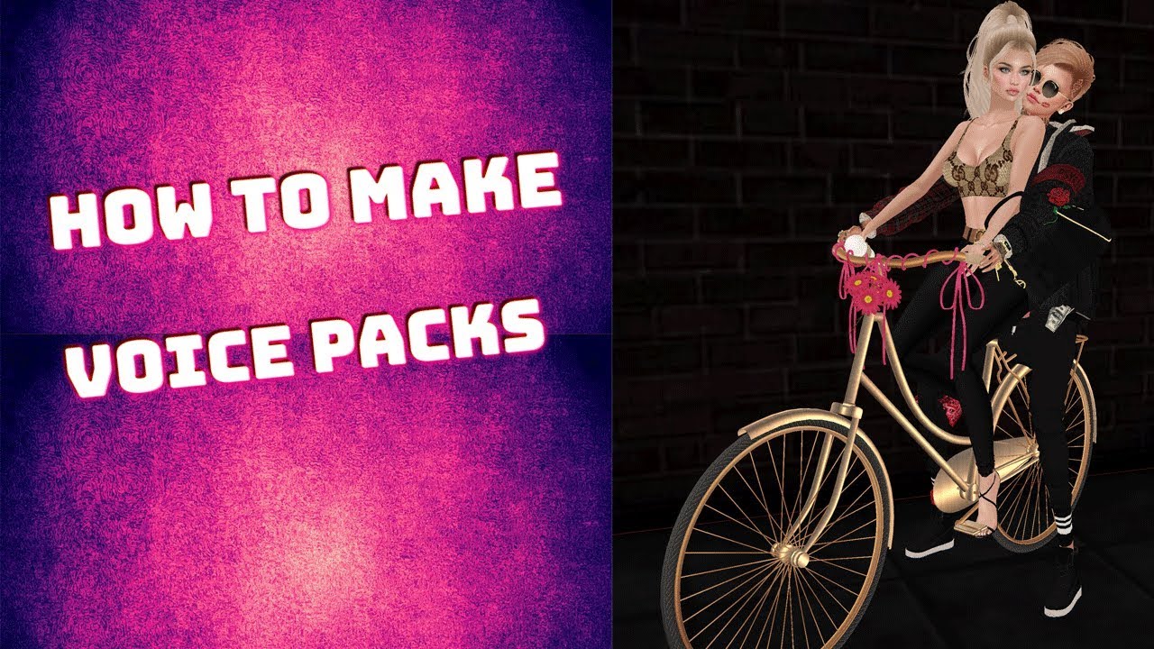 IMVU HOW TO CREATE VOICE PACKS AND CLIPS YouTube