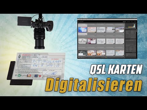 QSL #08 ?️ QSL Karten digitalisieren