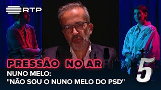 Paulo Rangel: "Não sou o Nuno Melo do PSD" | 5 Para a Meia-Noite | RTP