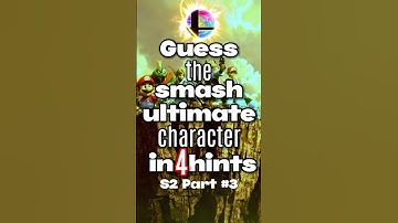 Guess The Smash Ultimate Character In 4 Hints Part 96 #kuyakyle #ssbu #nintendo #gaming #shorts