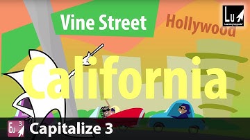 Capitalize 3 Song – Learn Grammar – Learning Upgrade App