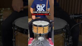 Five Stroke Roll Chop | Drum Rudiment 🥁 #drums #tutorial