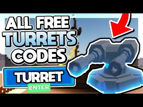 All New Op Free Turrets Codes In Yar Update 2 Turrets