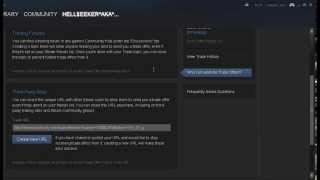 How to find your steam trade offer link