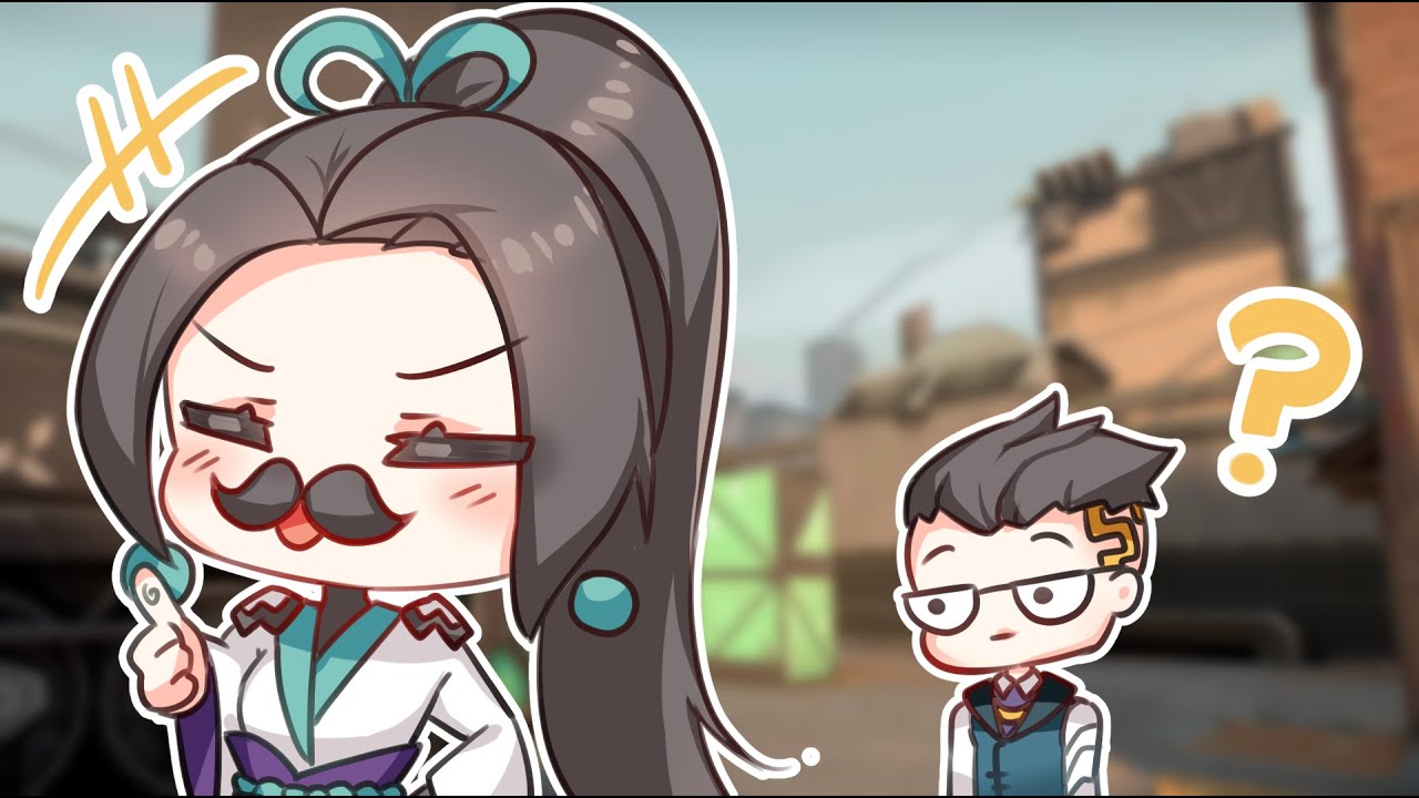 притворяюсь парнем в valorant