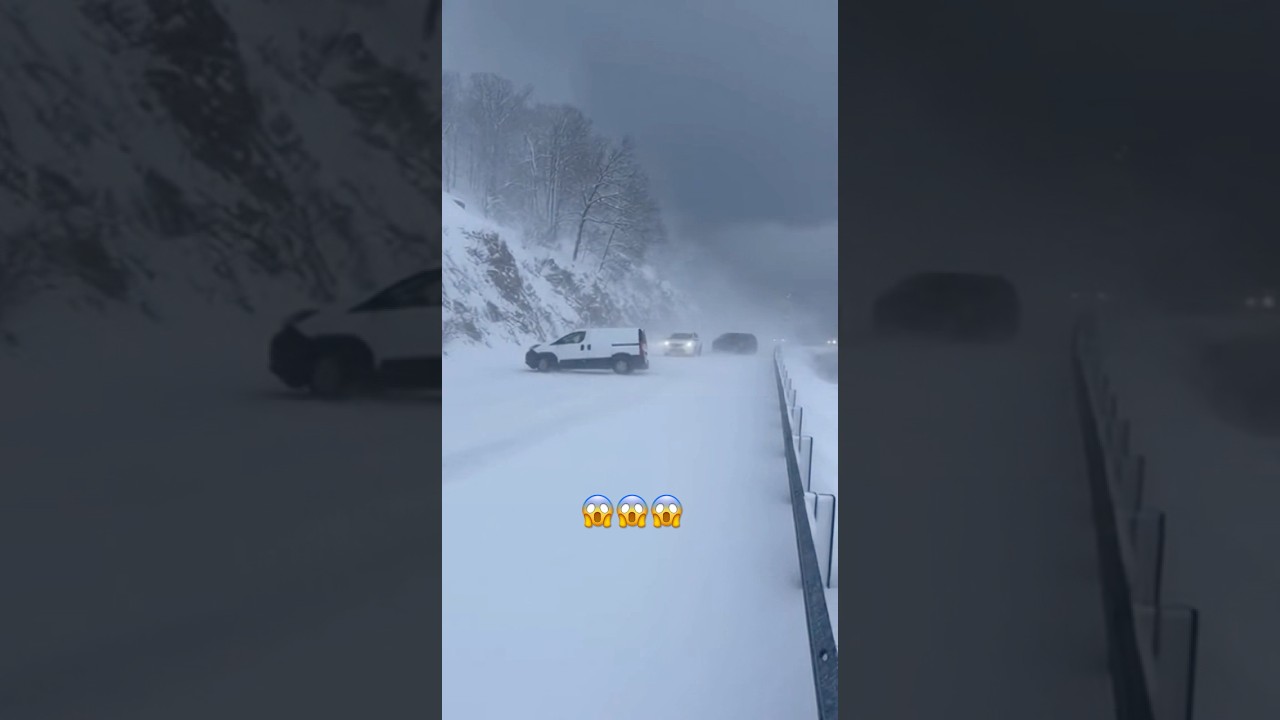 Deadly Blizzard Chain Crash | Ultra-Realistic Winter Disaster”
