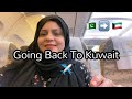 Traveling back to kuwait  from pakistan  after 4 months  samina asif