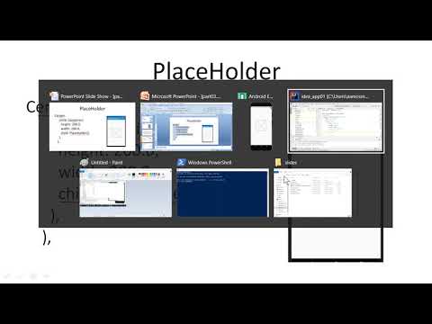 Flutter-3.4. PlaceHolder Widget