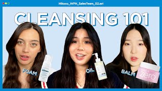 Why So Many Cleansing Steps K-Beauty Double Cleansing Hikoco