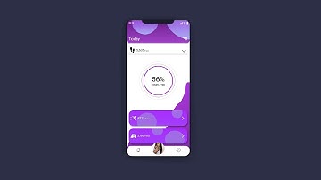 Health/Fitness Mobile App UI/UX in Adobe XD (Speed Art)