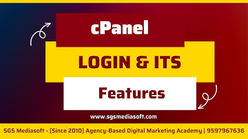 WP - 1 cPanel Login & Its Features In Tamil