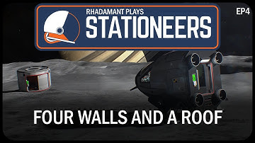 Four Walls and a Roof in Stationeers - Brutal Difficulty Crashlanded on Mimas // EP4