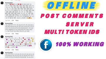 Facebook post comments offline server 2024 |fb multi IDs post server| fb comments post lodar