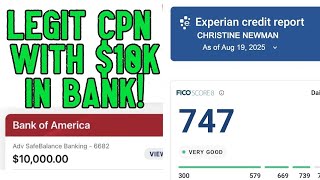 How to get a Legit CPN with bank account: $10k loan already deposited