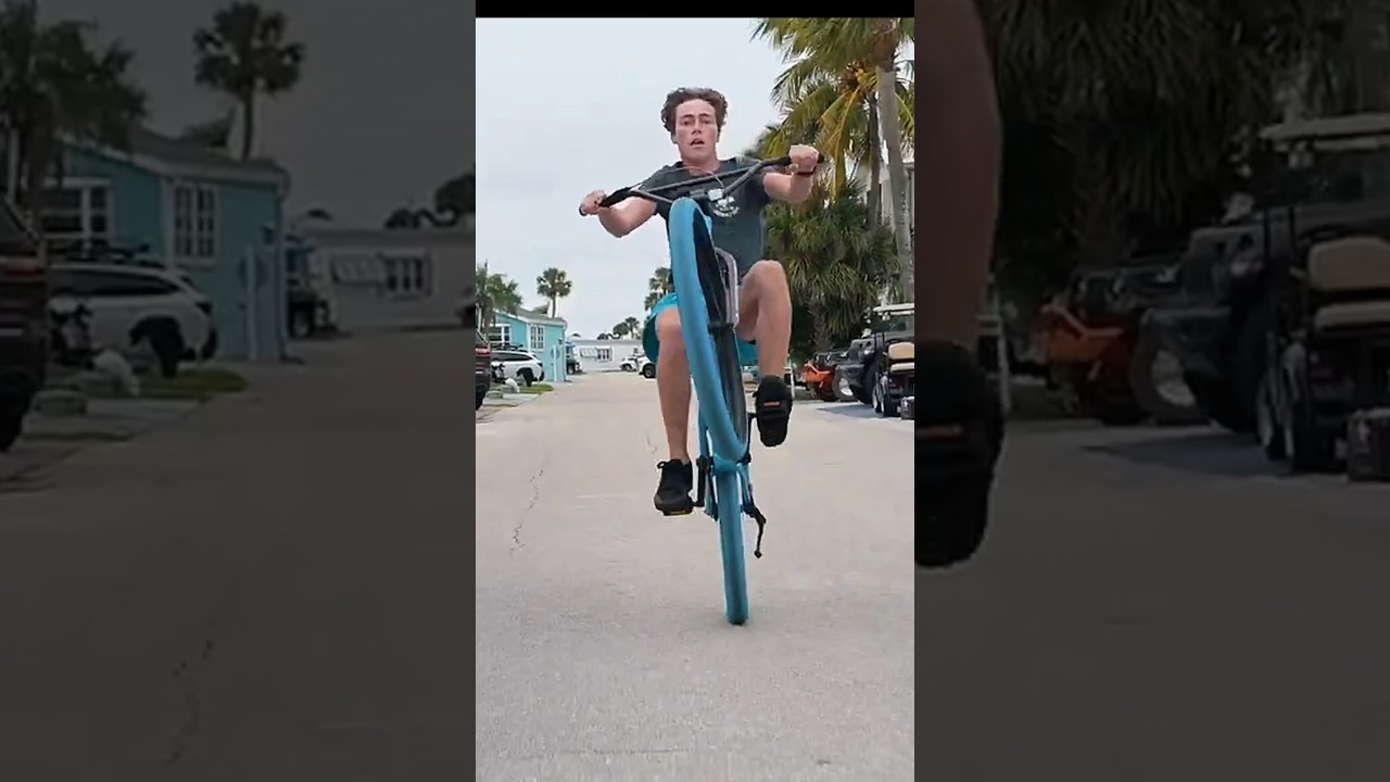 Does riding a UNICYCLE help you ride a wheelie on a bike?￼