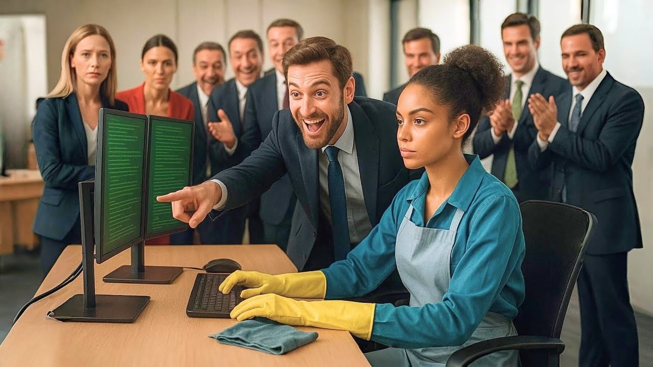 Do Deboche ao Trono: O CEO Desafiou a Faxineira, Mas Ela Deixou a Diretoria em Choque!