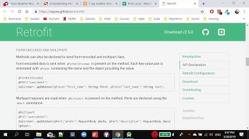 14 Weather Maps App Part 3 MVP pattern