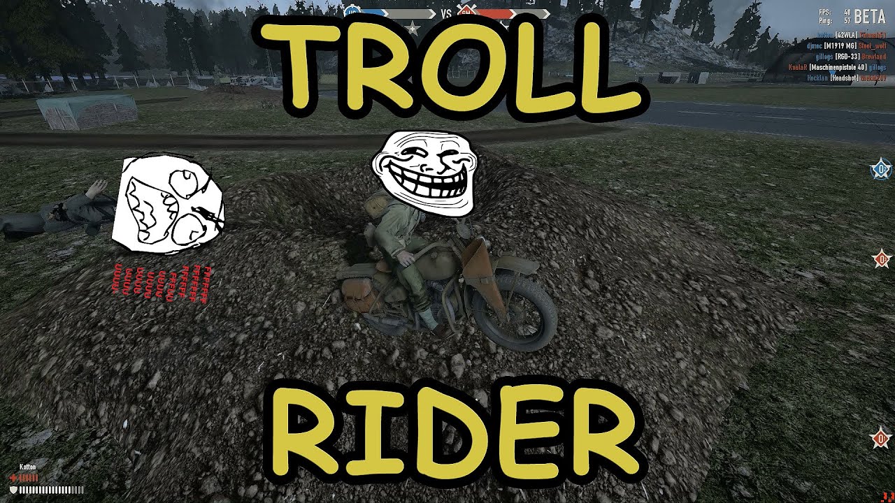 Heroes and Generals - The Troll Rider!