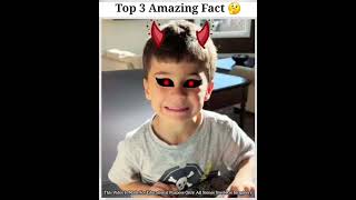 Top 3 Amazing Fact 🤔 | #amazing #facts #shorts