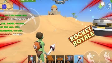 Rocket Royale- Spawning Near The Gravity Zone- Gameplay #60