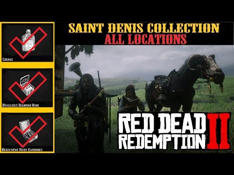 Saint Denis Collection All Locations Red Dead Redemption 2 Online Youtube