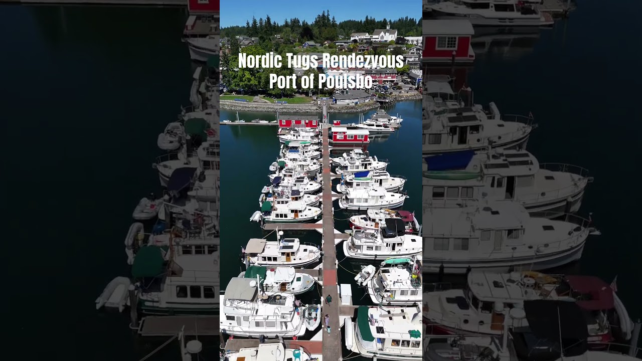 It definitely feels like summer in Poulsbo! Nordic Tugs Rendezvous came to “Little Norway”.