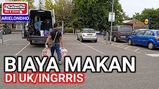 🇬🇧biaya makan seminggu kerja di perkebunan UK/inggris