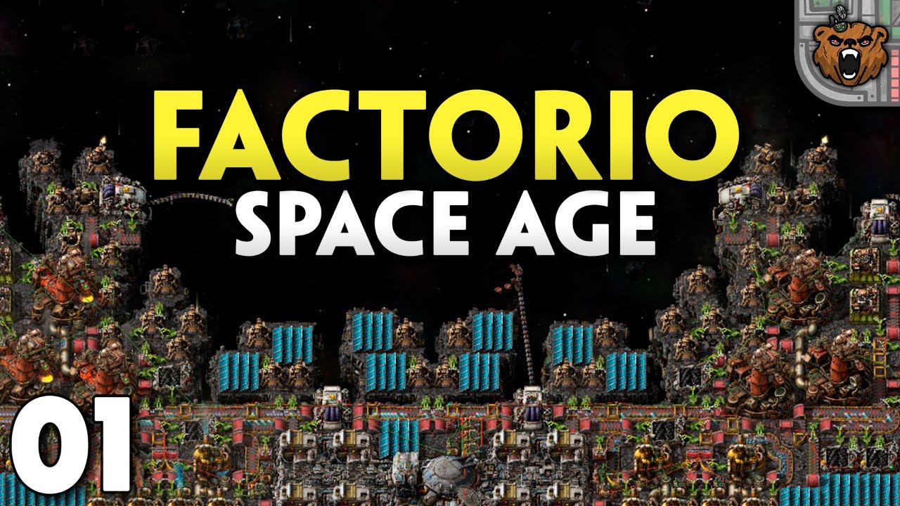 Factorio: a era espacial chegou! | Factorio Space Age #01 - 4K PT-BR ...