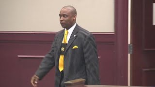 Former sheriff found guilty on federal charges fights for his pension