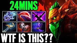 WTF is This 1000+ GPM 1kill/min BH Full Slot Gameplay by Aui_2000 Dota 2
