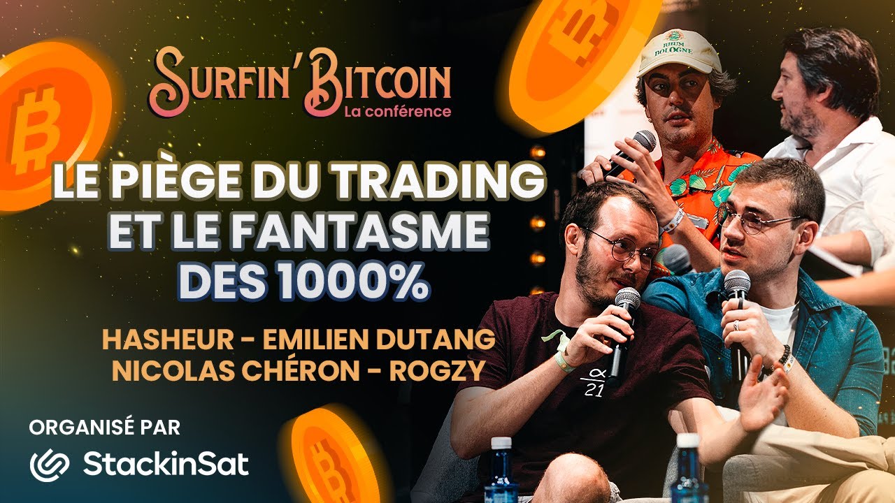 Le piège du trading et le fantasme des 1000% [Hasheur, Dark Emi, Nicolas  Chéron, et Rogzy]