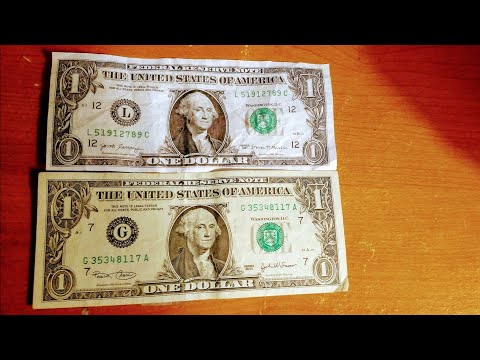 FAKE Vs REAL One Dollar Bill (how To Spot Fake Money)