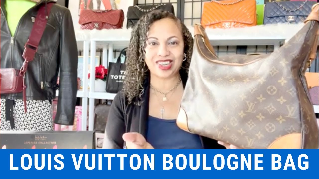 Be Wowed 🤯 by the LOUIS VUITTON BOULOGNE Bag 35 - An Iconic Handbag You  Have to See! 