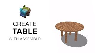 How to Create Table With Assemblr