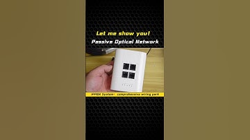 PON ( Passive Optical Network ) Look this video for Explained ||
