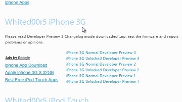 Install iOS 5 On iPhone 2G/3G, iPod 1G/2G