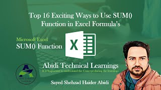 Top 16 Exciting Ways to Use SUM Function in Excel Formula