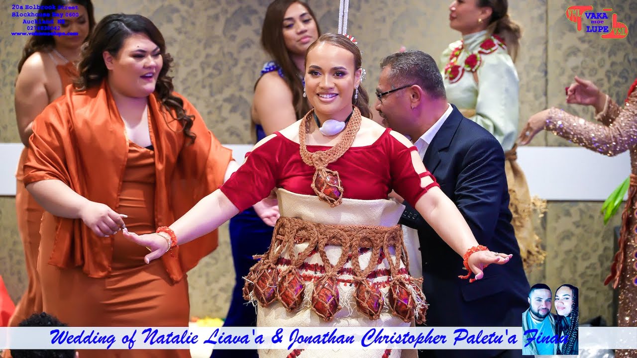 Natalie Finau Perform a Traditional Tongan Tau'olunga on her Wedding