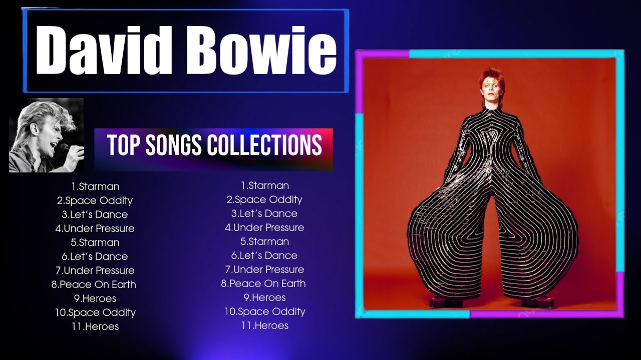 David Bowie Greatest Hits Playlist Full Album ~ Best Songs Collection ...