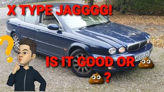 JAGUAR X TYPE 2.5 AWD is it a posh mondeo or a poor mans jaguar what's the 0-60? watch this review !