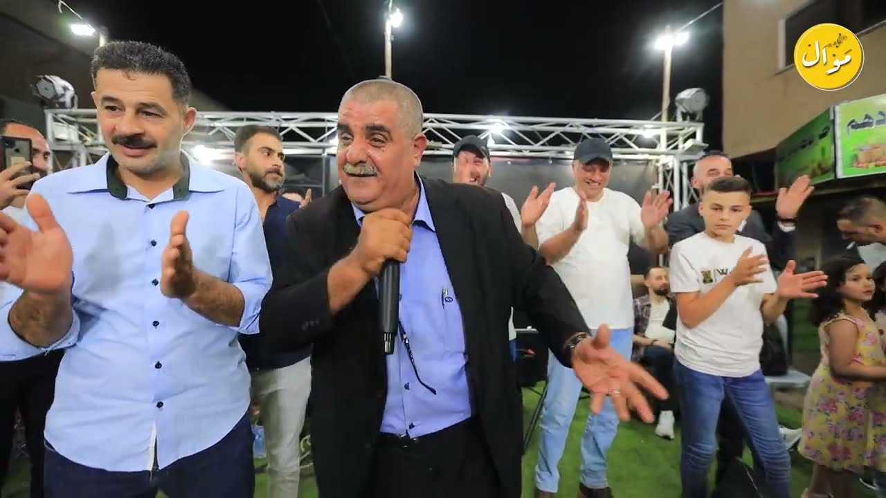 مربع ينتهي بطوشة مع الفنانين اياد الدقة وابو الرجا رحال مهرجان العريس طارق رحال 2022