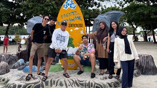 VLOG H 3 LEBARAN IDUL FITRI ‼️PANTAI PASIR PERAWAN ‼️RIBUAN ORANG ‼️