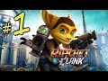 Ratchet & Clank. Прохождение без комментариев #1