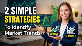 Two Simple Strategies to Identify Market Trends |  Stop Guessing the Trend! Bitcoin | Stock Market