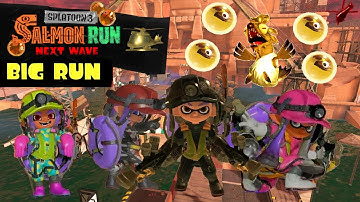Splatoon 3 One-Year Anniversary Part 1 Top 5%! Salmon Run Big Run Gameplay New Grizzco Dualies!