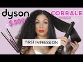 Testing The DYSON CORRALE Straightener! REVIEW + FIRST IMPRESSION