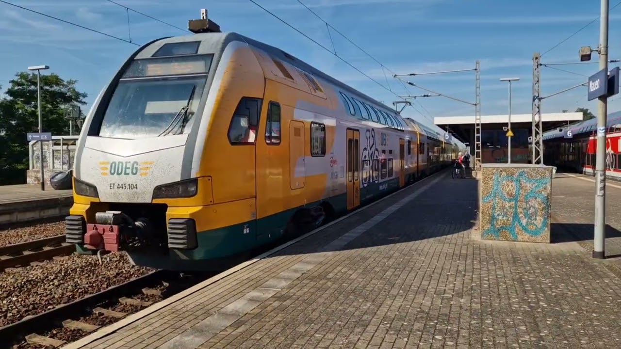 Züge am Bahnhof Nauen #2