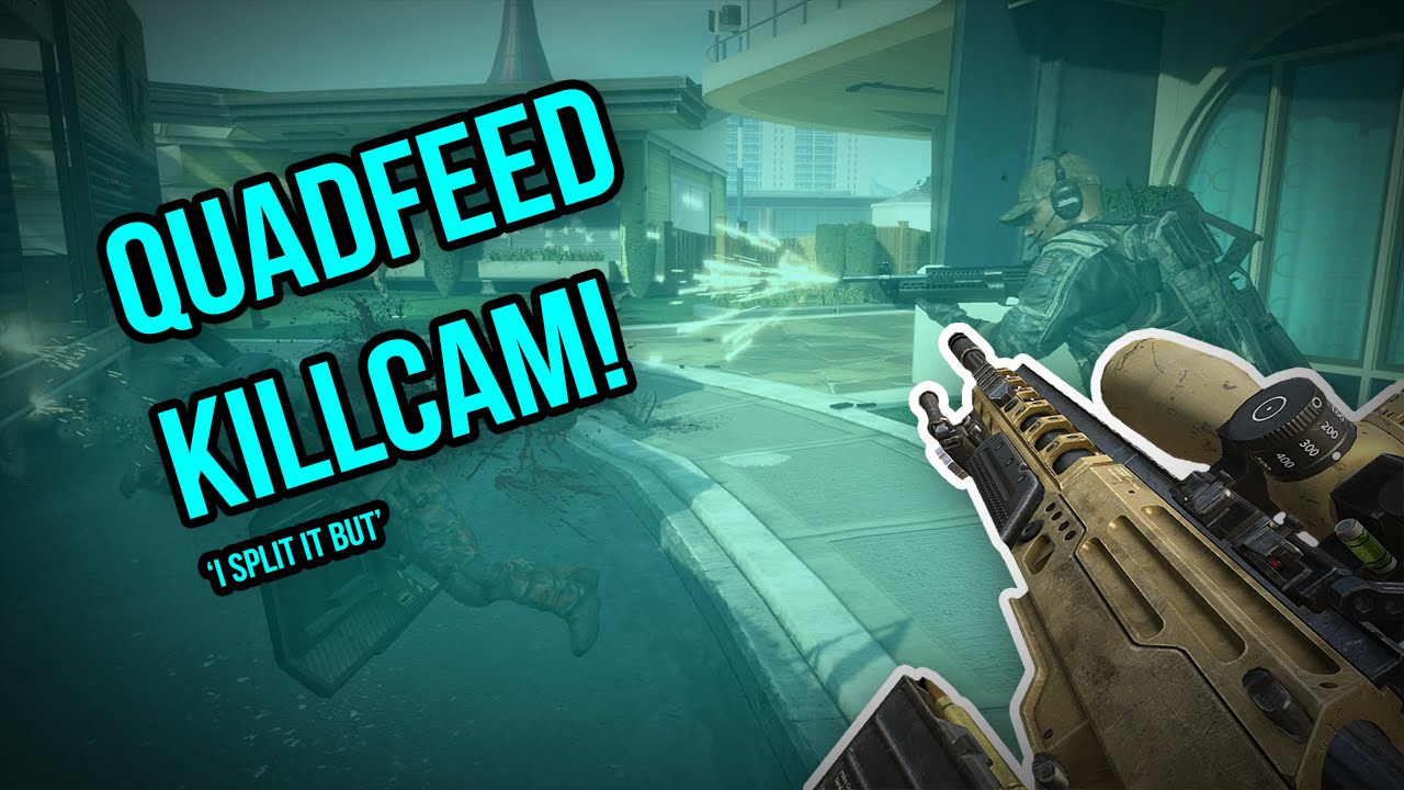 QUADFEED KILLCAM! (Black Ops 2) w/SwaY Skiitz